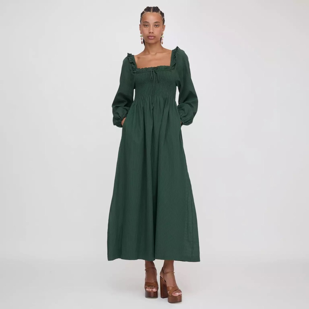 Hill house Scarlet long sleeve nap dress NWT